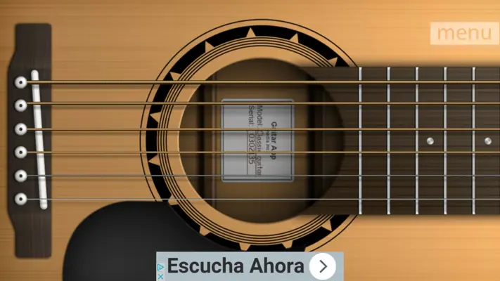 Guitar Tune Simulator android App screenshot 1